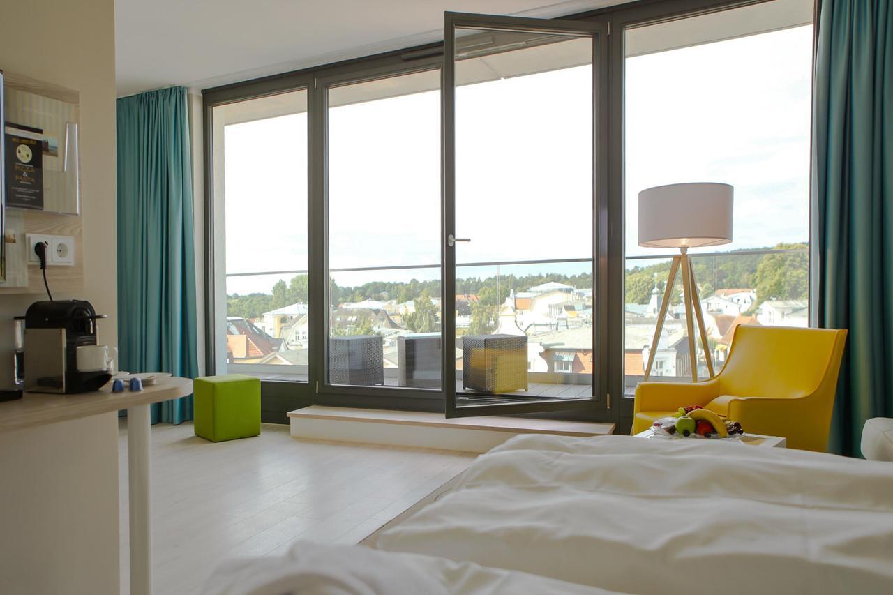 Seetelhotel Kaiserstrand Beachhotel هيرينجسدورف المظهر الخارجي الصورة